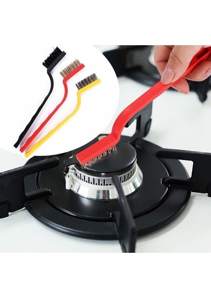 Detaylı Temizlik Seti 3 Parça Tel Fırça fırsatları