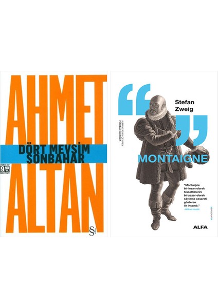 Dört Mevsim Sonbahar/tehlikeli Masallar (Cep Boy) + Montaigne