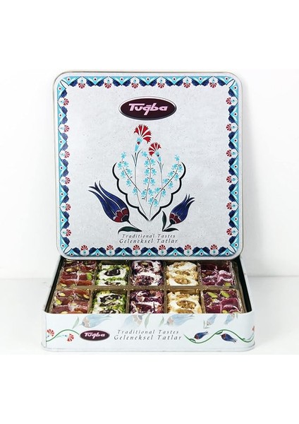 Kuruyemiş Laleli Kutuda Karışık Lokum 500 gr fiyatları