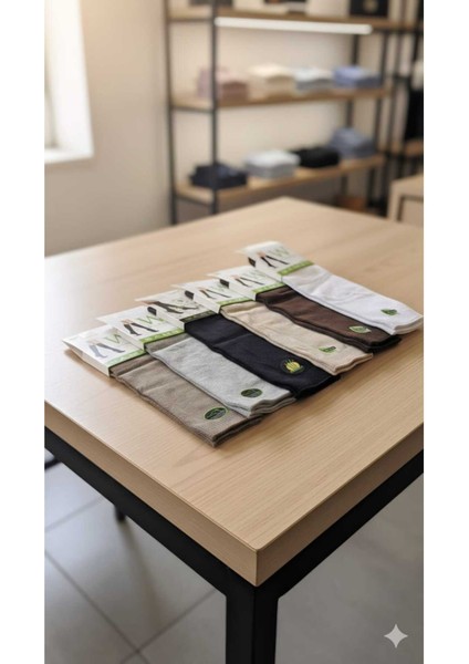Bambu Dizaltı Çorap 6'lı Paket