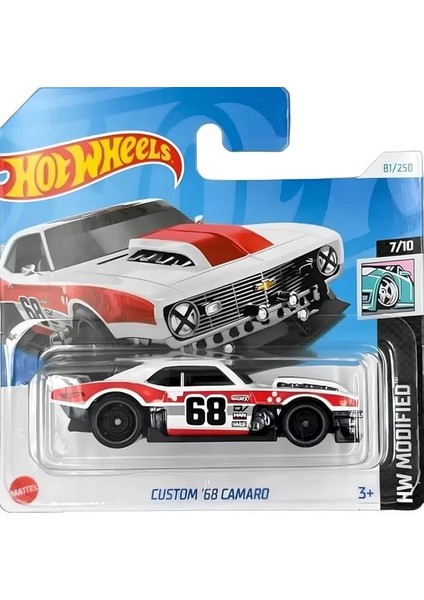 Wheels Tekli Arabalar Custom '68 Camaro HTD30