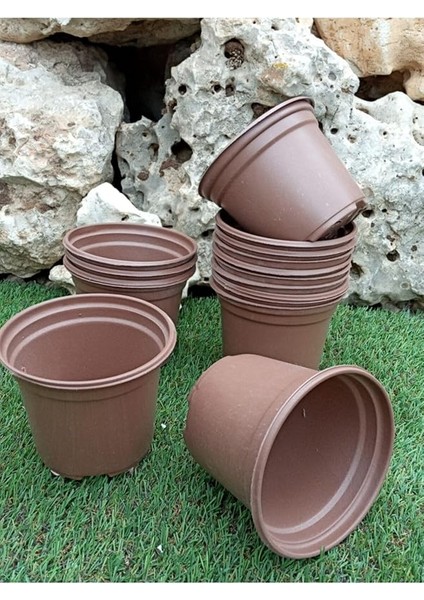 Vakum Saksı 10 Adet 12X9 cm 0,70 Lt Plastik Saksı Ucuz Saksı Fide Üretim Saksısı Fide Saksısı fiyatları