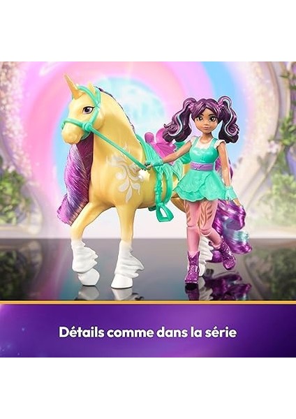 Academy Ava ve Tek Boynuzlu At Leaf Seti – Sevilen Netflix Dizisinden Yaklaşık 12 cm Orijinal Figürler,4 Yaş+ Için indirimleri