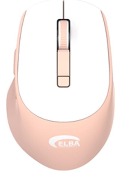 B554 Pembe-Beyaz 6d 2.4ghz Kablosuz Mouse