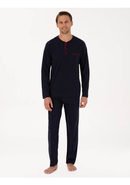 Erkek Lacivert Pijama Takımı & Iç Çamaşır Seti 50322570-200 fiyatları