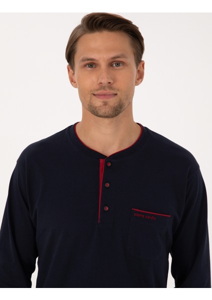 Erkek Lacivert Pijama Takımı & Iç Çamaşır Seti 50322570-200 modelleri