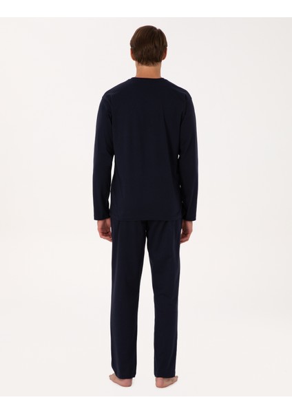 Erkek Lacivert Pijama Takımı & Iç Çamaşır Seti 50322570-200