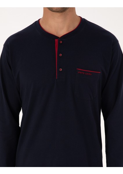 Erkek Lacivert Pijama Takımı & Iç Çamaşır Seti 50322570-200