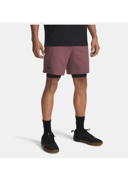 Erkek Ua Vanish Dokuma 2in1 Şort 1373764-651