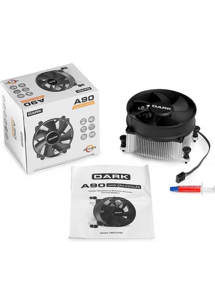 DKCCA90 Am4 Ryzen Uyumlu Işlemci Soğutucu