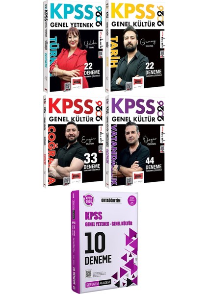 2026 Kpss Türkçe Tarih Coğrafya Vatandaşlık 121 Deneme - 2026 Kpss Ortaöğretim Çözümlü 10 Deneme