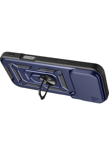 Xmpdby Newface Apple Iphone 17 Pro Pars Lens Yüzüklü Silikon - Lacivert fiyatları