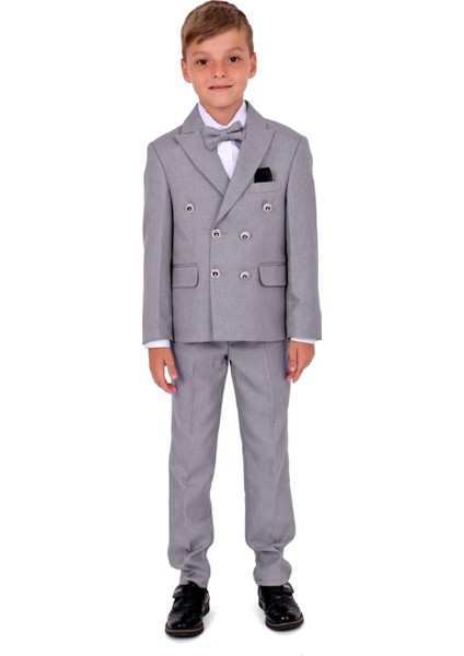 Kruvaze Italyan Kesim Montero Erkek Çocuk Takım Elbise MNK5689 fiyatları