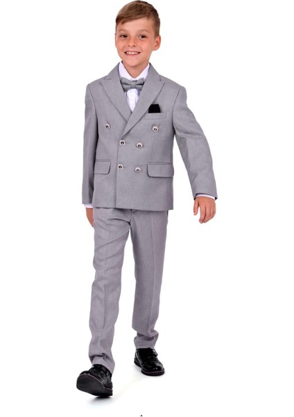 Kruvaze Italyan Kesim Montero Erkek Çocuk Takım Elbise MNK5689 modelleri