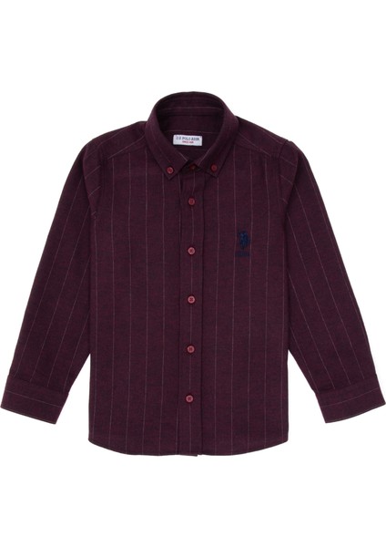 Erkek Çocuk Bordo Gömlek Desenli 50316670-VR014 indirimleri