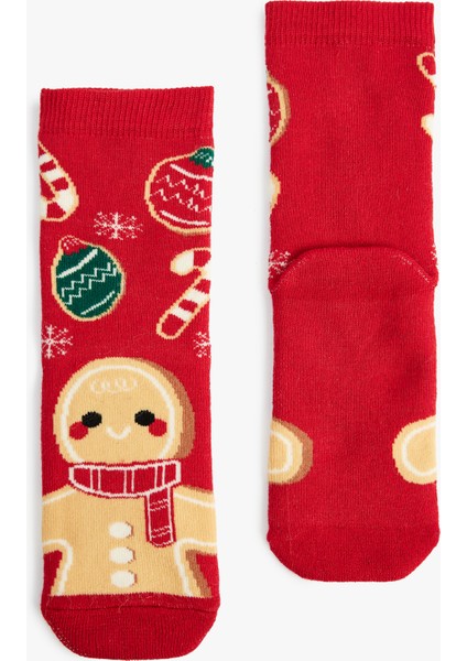 Kurabiye Adam Detaylı Pamuklu Çorap fiyatları