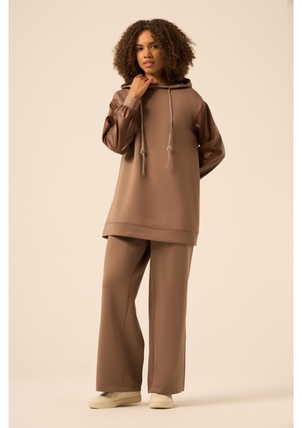 Bayan Kollar Deri Oysho Takım Açık Kahve 31245