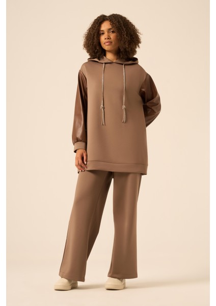 Bayan Kollar Deri Oysho Takım Açık Kahve 31245 fırsatları