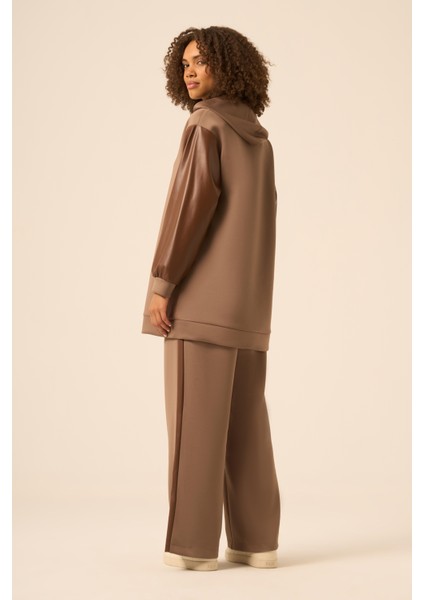 Bayan Kollar Deri Oysho Takım Açık Kahve 31245 indirimleri