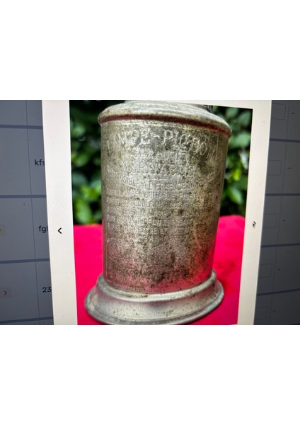 Fransız Pirinç Antika Gaz Lambası 26 cm Boyunda modelleri