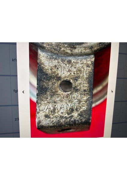 Fransız Pirinç Antika Gaz Lambası 26 cm Boyunda indirimleri