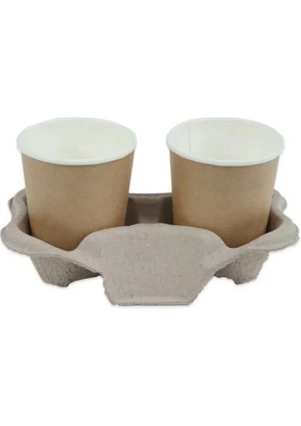 Karton Bardak Taşıyıcı Viyöl 2’li 240 Adet