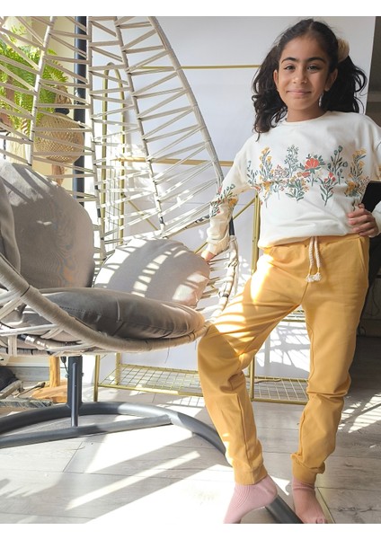 Kız Çocuk Alt Üst Takım Uzun Kollu Eşofman Rahat Şık Modern Tasarım indirimleri