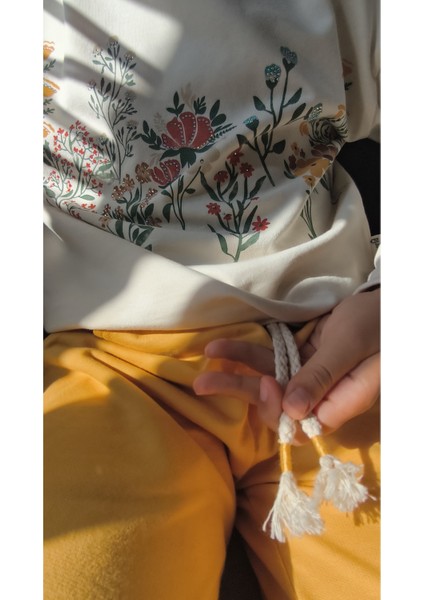 Kız Çocuk Alt Üst Takım Uzun Kollu Eşofman Rahat Şık Modern Tasarım