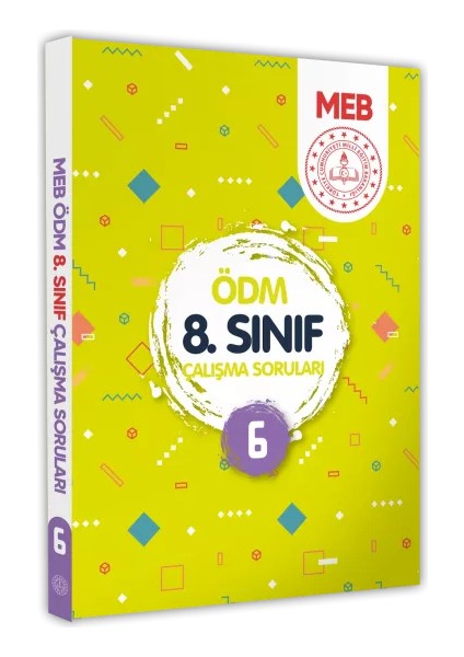 Lgs Meb Çalışma Soruları Ölçme Değerlendirme Merkezi Ödm 8.sınıf Çalışma Kitabı 6 Baskı Ücreti