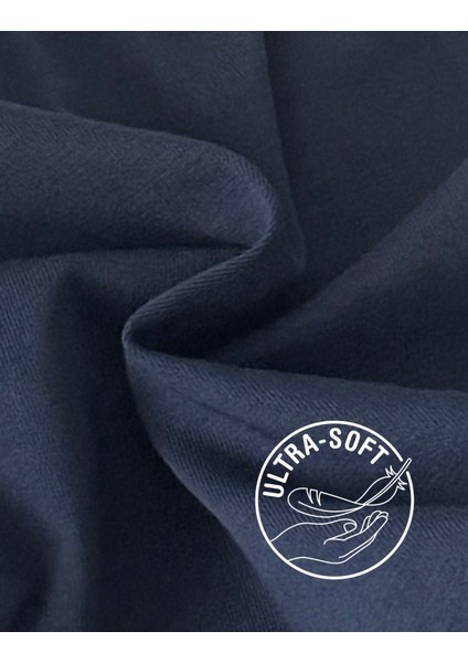Pamuklu Kadın Külot Slip Empirme Baskılı Yüksek Bel Iç Çamaşırı - 5'li Paket - Lacivert, Xl