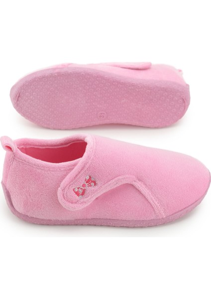 Kışlık Kız Çocuk Pvc Rahat Taban Cırt Cırtlı Ayarlanabilir Ev Okul Kreş Panduf Ayakkabı indirimleri