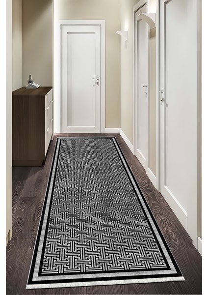 Pamuk Dokuma Taban Kaymaz Yıkanabilir Modern Yolluk Salon Yolluğu Mutfak Yolluğu Koridor Yolluğu Antre Halıları