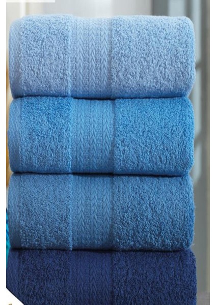 Silvia Pamuklu Renkli 4 Adet Mutfak Havlusu / Havlu Seti