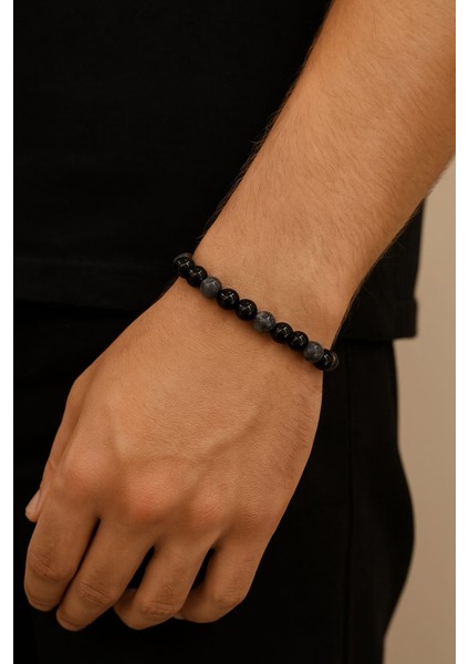 KPLN-BLK01 Kaplan Gözü Taş Bileklik