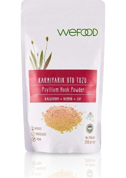 Wefood Karnıyarık Otu Tozu 200 gr
