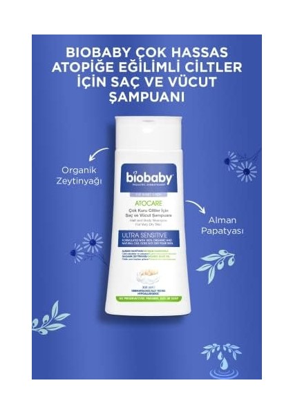 Biobaby Kuru ve Atopik Ciltler Için Şampuan ve Krem fiyatları