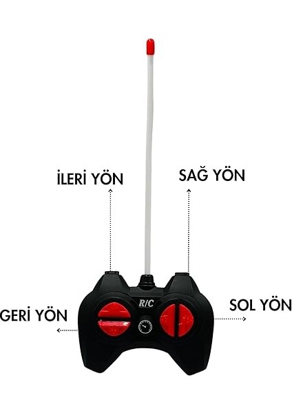 Uzaktan Kumandalı Pilli Full Fonksiyon Işıklı Drift Atabilen Offroad Yüksek Teker Araba Jeep, Kutulu ve Dayanıklı Malzeme (Mavi) fırsatları