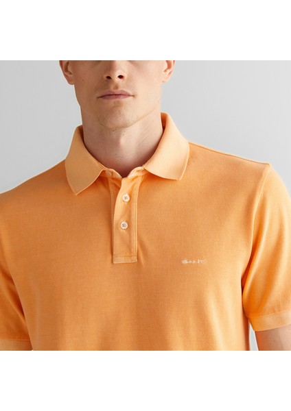 Erkek Turuncu Regular Fit Polo fırsatları