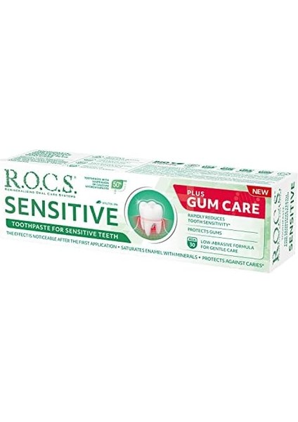 R.o.c.s. Sensitive Artı Diş Eti Bakımı Klorofilli Diş Macunu, 94GR