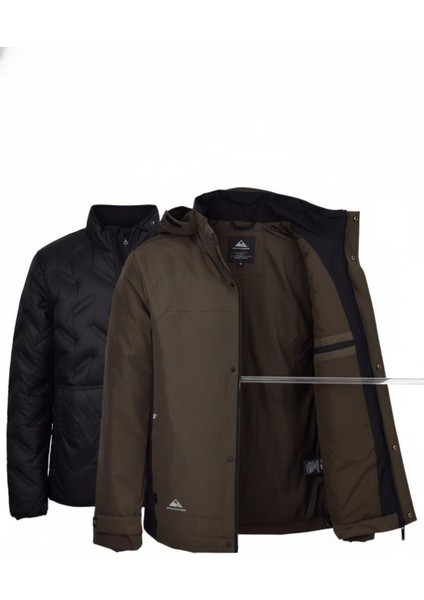 Erkek Kapüşonlu Spor Mont 2 Parça Regular Fit 3362 BGL-ST04898 indirimleri