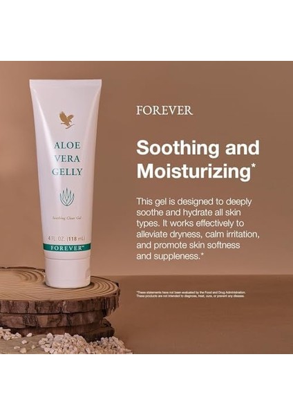 Aloe Vera Gelly 4 Fl. Oz. %100 Stabilize Aloe Vera Jel fiyatları