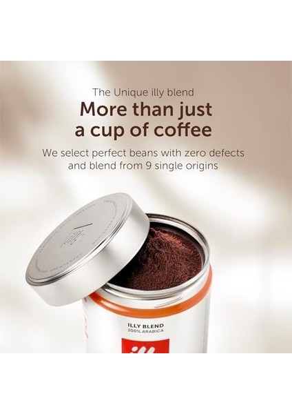 Illy Brazıl Espresso Öğütülmüş Kahve 125GR.