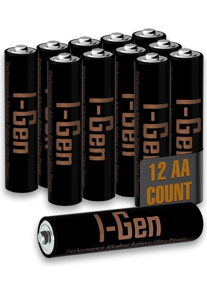 Ultra Alkalin Aa Kalem Pil Lr6 1.5V (12 Adet Aa Kalem Pil)