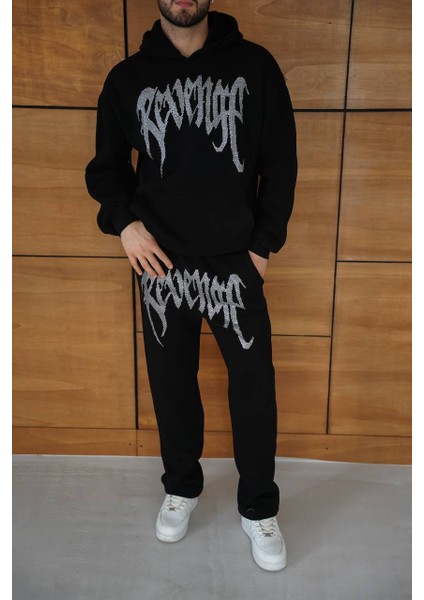 Oversize Unisex Taşlı Alt Üst Takım fırsatları