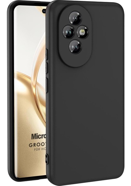 Honor 200 Pro Kılıf Groovy Soft Siyah [honor 200 Pro ile Uyumlu Kılıf - Siyah]
