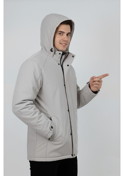 Erkek Kapüşonlu Spor Mont Regular Fit 3013 BGL-ST04908 fırsatları