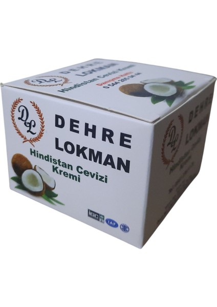 Hindistan Cevizi Yağı Cilt Bakım Kremi 80 gr