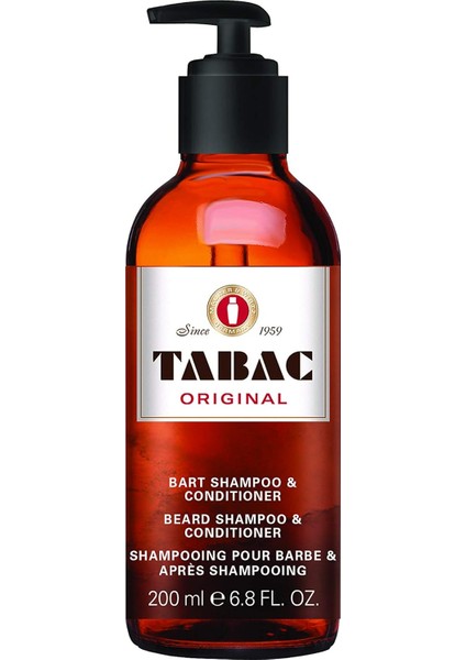 Tabac Original Beard Shampoo & Conditioner 200 ml Sakal Şampuanı