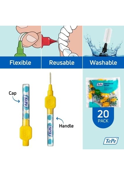 Tepe 0,7mm, Sarı 20&apos;li Paket