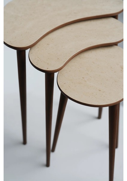 Idek Home 3'lü Zigon Sehpa %100 Mdf Aytaşı Berlin Model Sehpa fiyatları